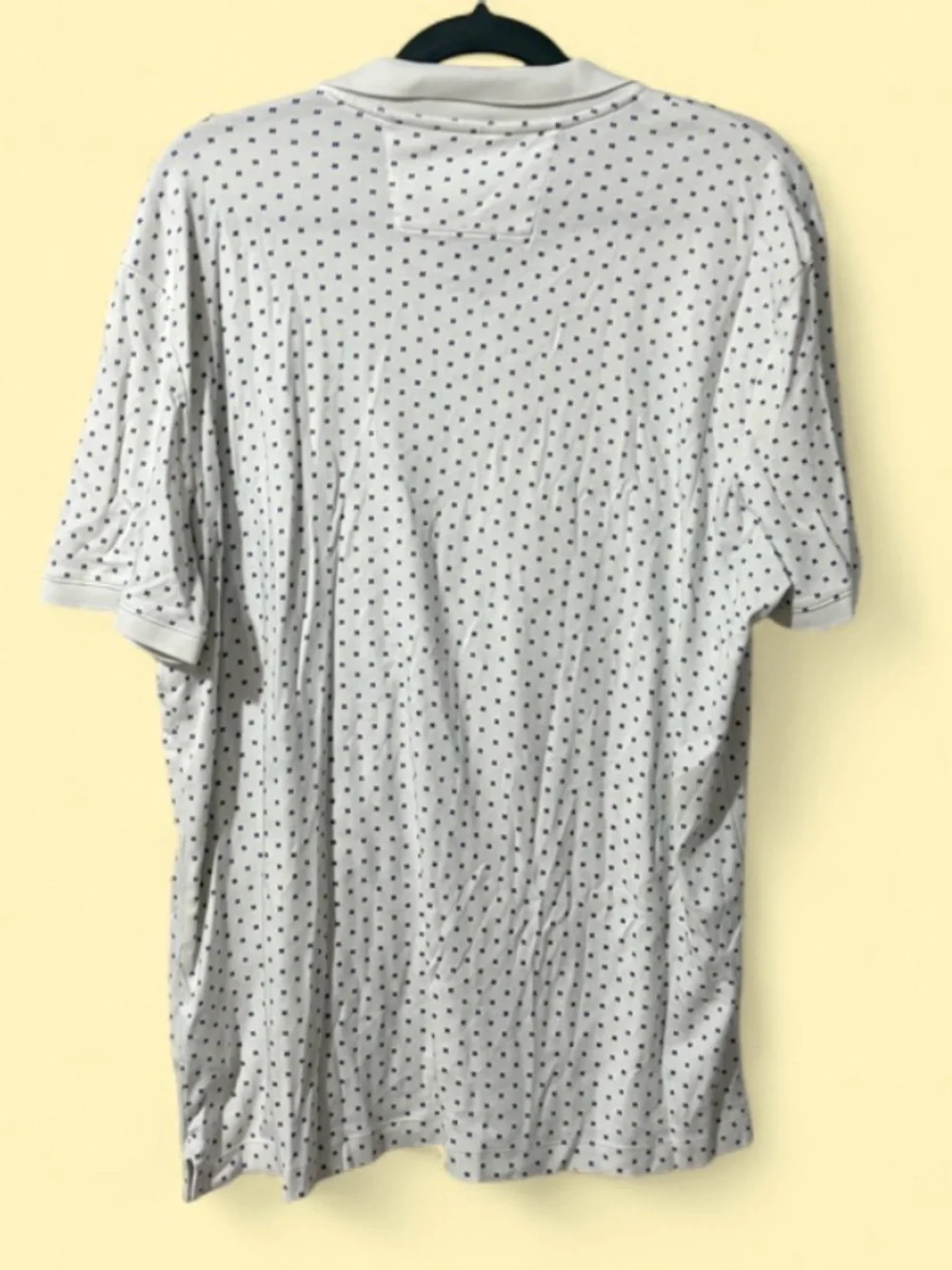 Banana Republic Luxury Touch Men’s XL Polo Shirt 100% Cotton White